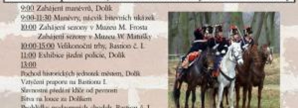 Zahájení sezóny v pevnosti Josefov